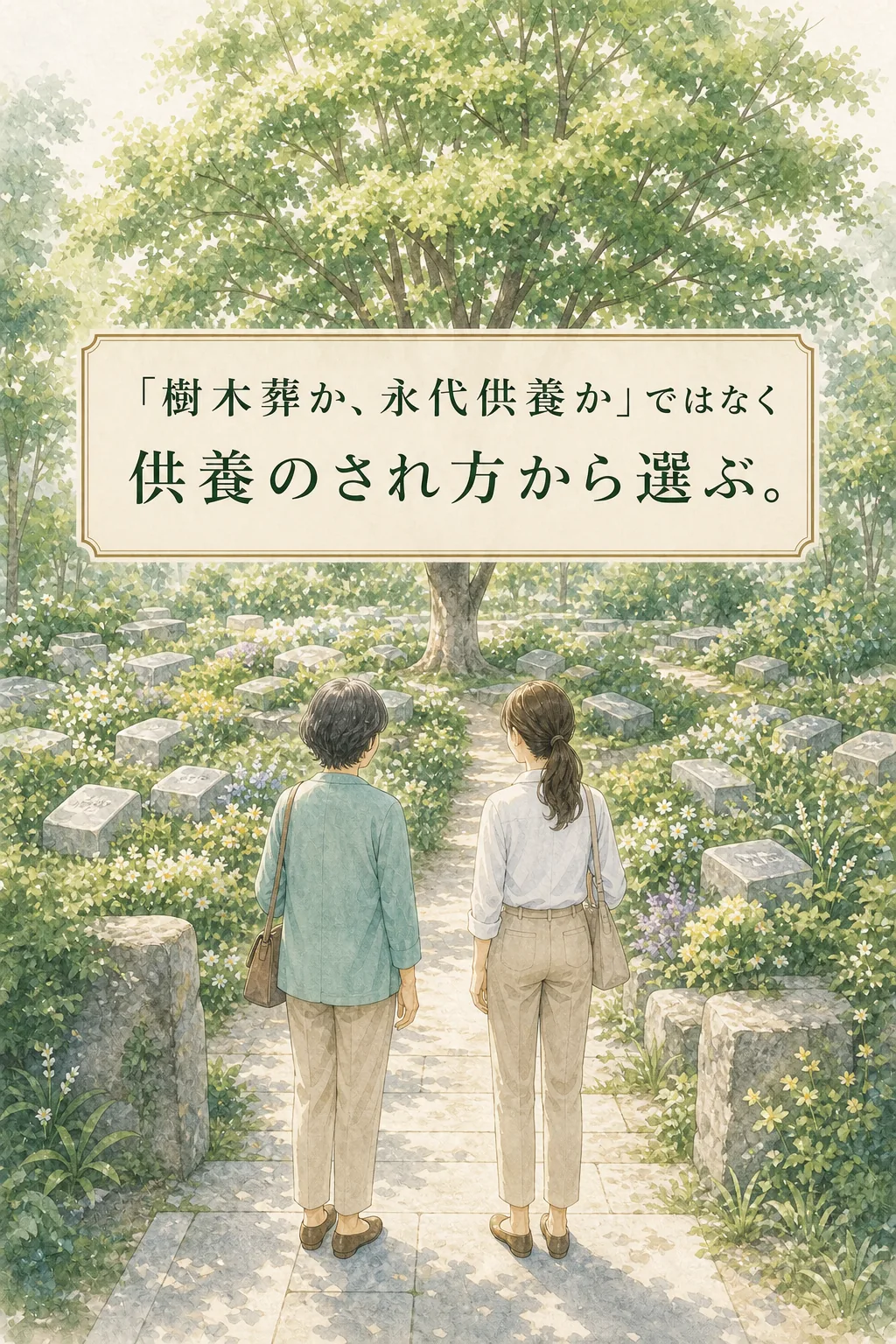 供養のされ方から選ぶ樹木葬の庭